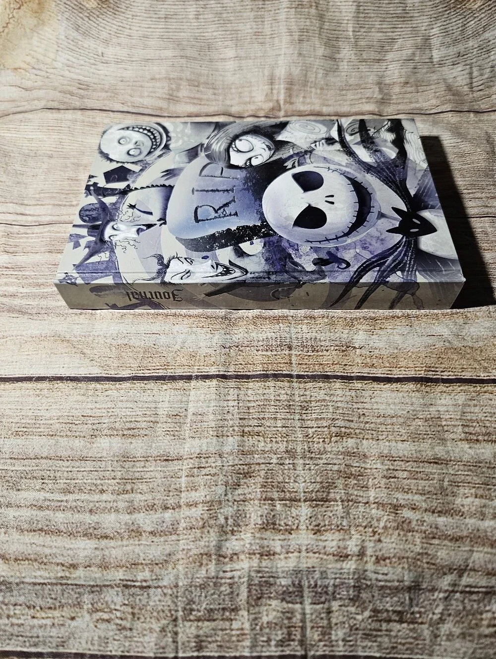 Disney Nightmare Before Christmas hard cover journal, stickers and zero pen